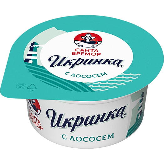 Паста икорная Икринка 150г с копченым лососем Беларусь