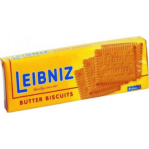 Печенье сливочное Bahlsen Leibniz Butter Biscuits 100г Bahlsen GmbH Go.KG Польша Leibniz