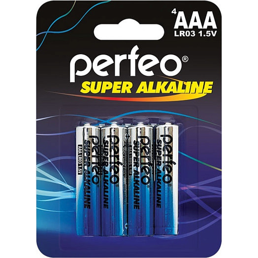 Элемент питания Perfeo LR034BL Super Alkaline Китай Perfeo