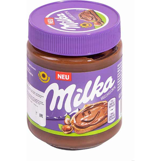 Паста ореховая Milka 350г ст/б с какао Mondelez Belgium Production BV Бельгия Милка