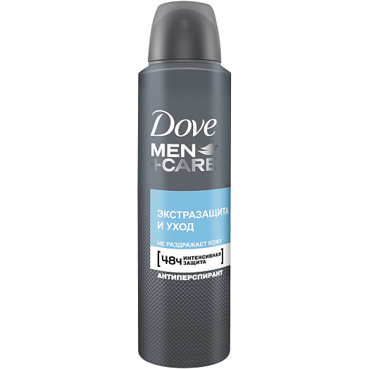 Антиперспирант аэрозоль DOVE 150мл Экстразащита и уход Россия