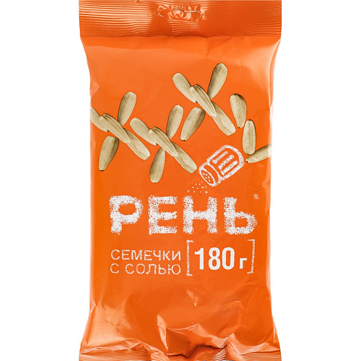 Семена подсолнечника Рень 180г жареные белые с солью ООО Азбука снеков Беларусь Онега