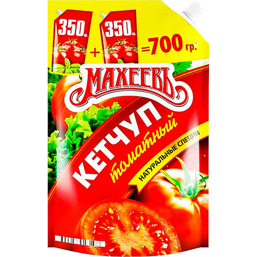 Кетчуп Махеев 700г томатный Россия