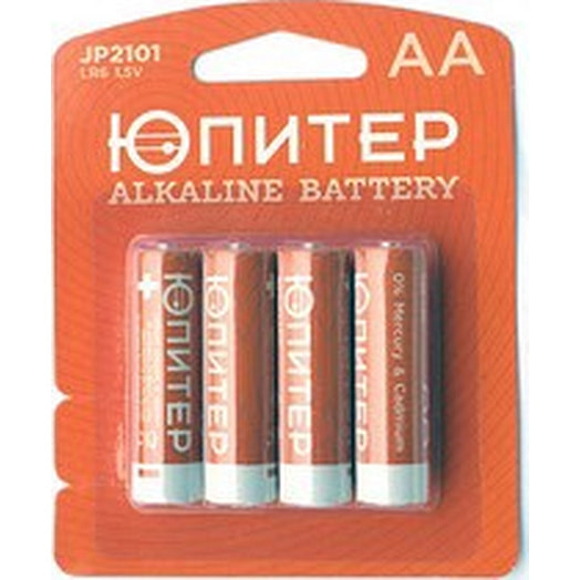 Батарейка AA LR6 1,5V alkaline арт.JP2101 Китай ЮПИТЕР