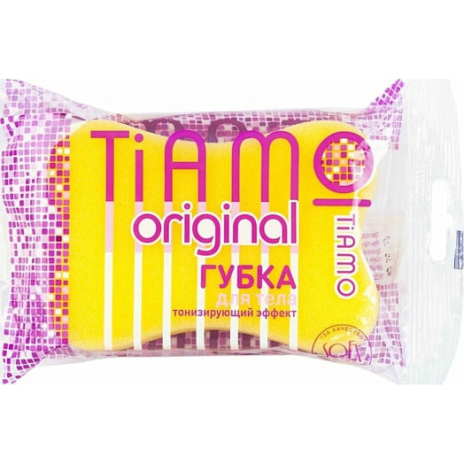 Губка для тела TIAMO Original Комфорт (поролон) Россия