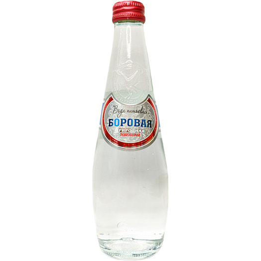 Питьевая вода Боровая 330мл ст/б природная газ. Беларусь Боровая