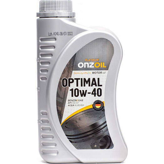 Масло моторное п/синт ONZOIL SAE 10W-40 Optimal SGCF 0,9л ООО М1 Трейдинг Беларусь ONZOIL