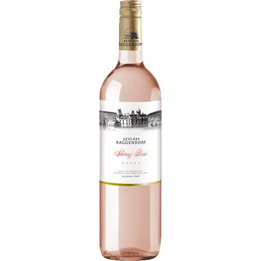 Вино безалкогольное Schloss Raggendorf Shiraz Rose 0.5% 750мл ст/б розовое п/сладкое Германия