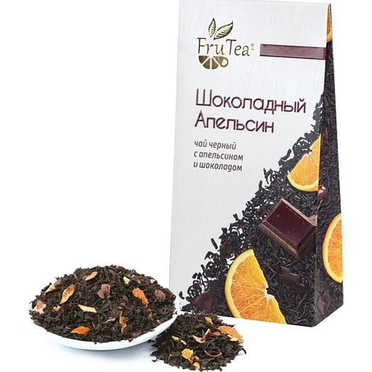 Чай черный FruTea Шоколадный апельсин 50г ООО РЧК-Трейдинг Россия FruTea