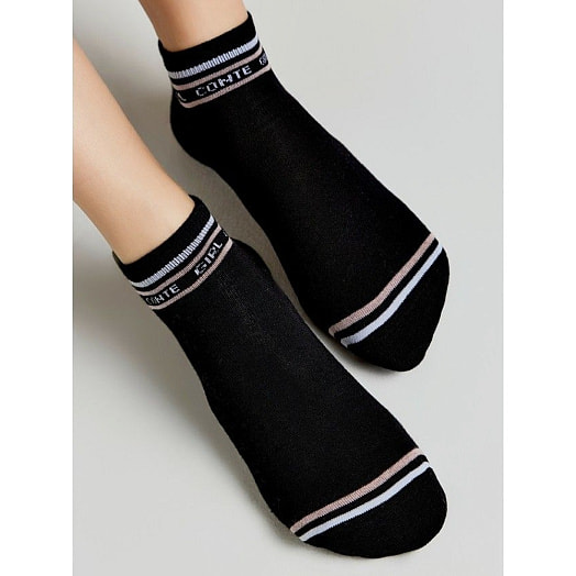 Носки женские CONTE ELEGANT ACTIVE, р.23, 572 черный 150г арт.16С-92СП СООО КонтеСПА Беларусь CONTE ELEGANT