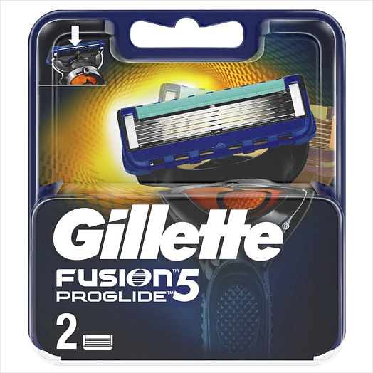 Сменные кассеты Fusion ProGlide для бритья 2шт Procter & Gamble Германия