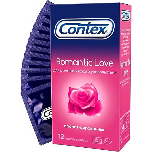 Презервативы Contex N12 Romantic Love ароматизированные Рекитт Бенкизер Тайланд Contex