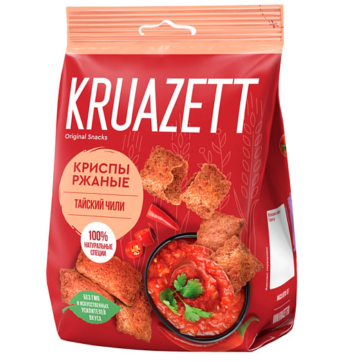 Криспы Круазетт ржаные со вкусом Тайского чили 70г ООО Ориент Продактс Россия Круазетт
