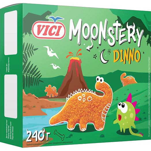 Рыбные фигурки Дракоша Vici 240г Литва