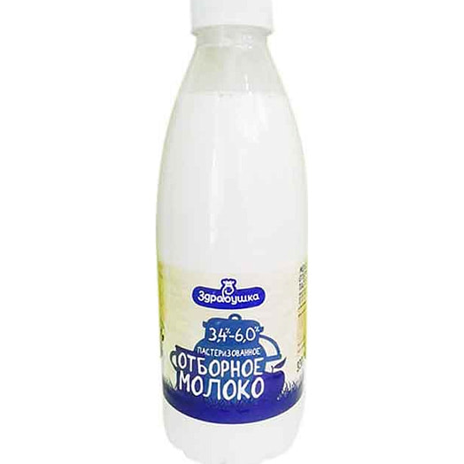 Молоко 3,4%-6,0% 930мл пэт-бут отборное Беларусь