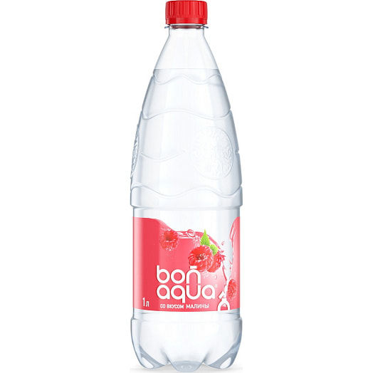 Вода ароматизированная BonAqua 1л со вкусом малины Coca-Cola Беларусь Bonaqua