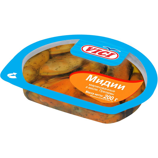 Мидии маринованные в масле Любо Есть 200г Литва