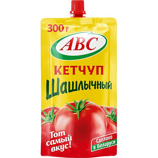 Кетчуп АВС Шашлычный 300г дой-пак ОДО Фирма АВС Беларусь АВС