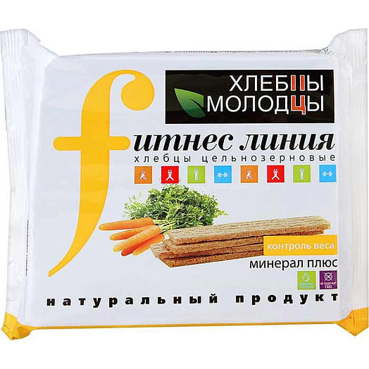 Хлебцы Фитнес-линия Минерал 100г Россия