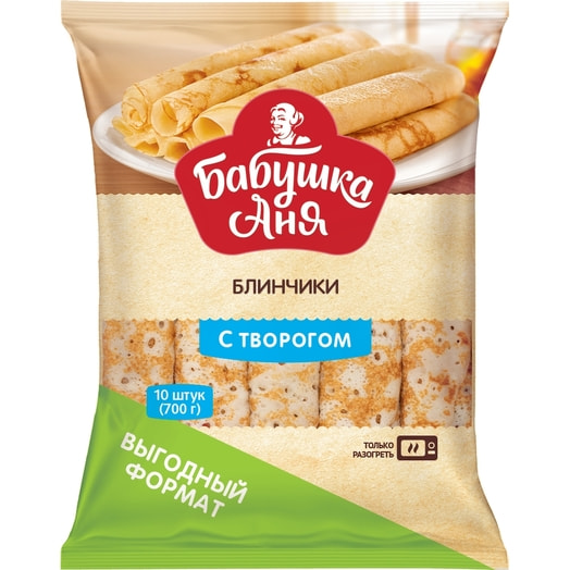 П/ф Блинчики Бабушка Аня с творогом Беларусь