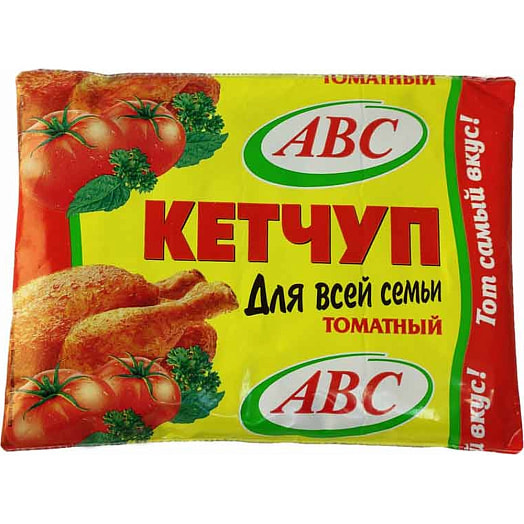 Кетчуп АВС 160мл для всей семьи томатный Беларусь