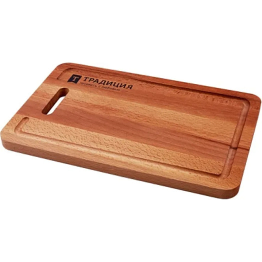 Доска разделочная бук 32x21x1,6см (Традиция) арт.01-1т Россия
