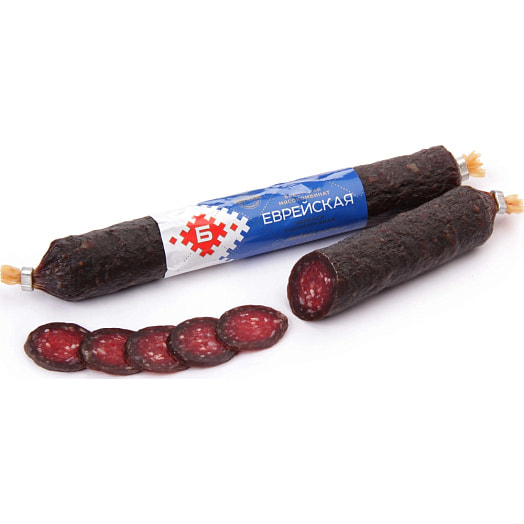 Колбаса Еврейская с/к в/с (инд/уп) Брестский МК Беларусь