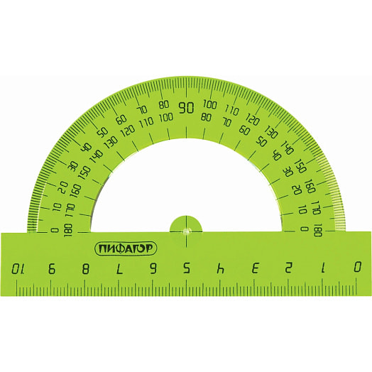 Набор чертежный средний Пифагор пак. неоновый арт.210626 Россия