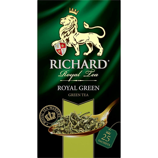 Чай Richard 2г*25пак 50г Royal Green зеленый китайский КОМПАНИЯ МАЙ Россия