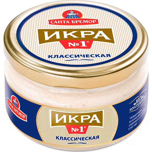 Икра деликатесная Мойвы 1 180г ст/б классическая в соусе Беларусь