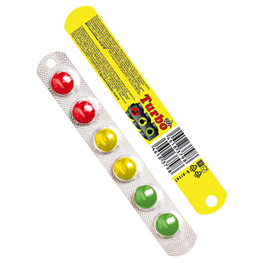 Жевательная резинка драже Turbo 12г ООО КФ К-Артель Россия