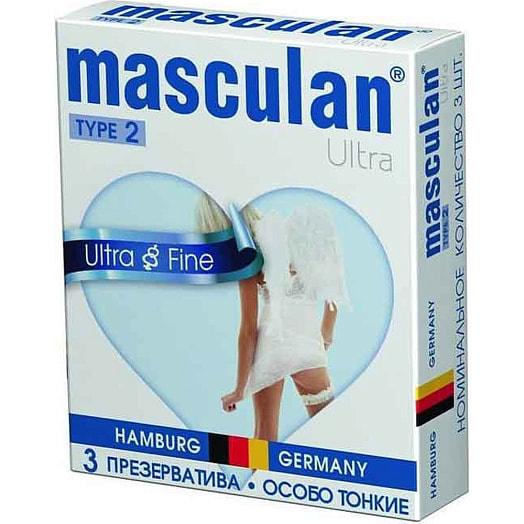 Презервативы Masculan Ultra 2 Особо тонкие Германия