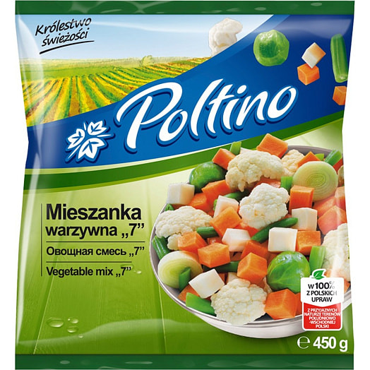 Овощная смесь 7 POLTINO 450г Польша