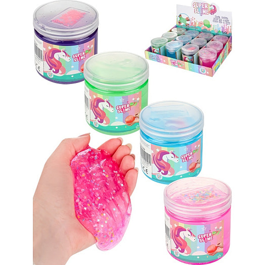 Слайм с посыпкой (7,7см, цвет микс) арт.ИСМ-5009 Китай