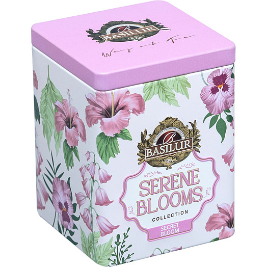 Чай Basilur Безмятежные цветы Секретный цветок 75г ж/б Шри-Ланка Basilur