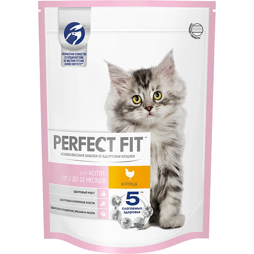 Корм сухой 650г для котят до 12 месяцев Марс Россия PERFECT FIT