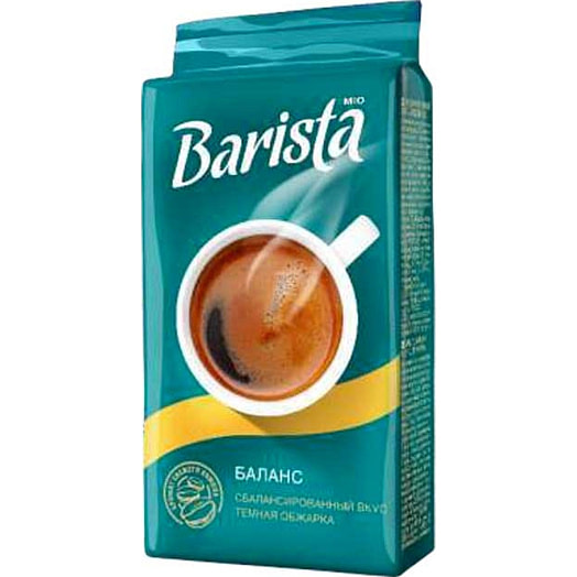 Кофе молотый Barista MIO 225г в/у Баланс Беларусь