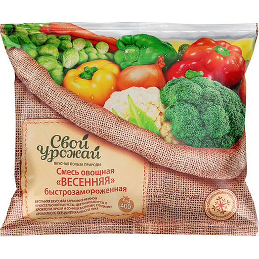 Смесь овощная Весенняя Свой урожай 400г ООО РПК Россия Свой урожай