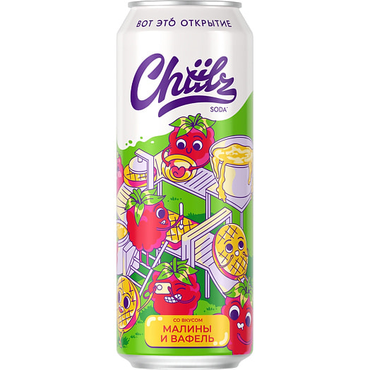 Напиток б/алк Чилз Десертный ж/б газ. Лидское пиво Беларусь