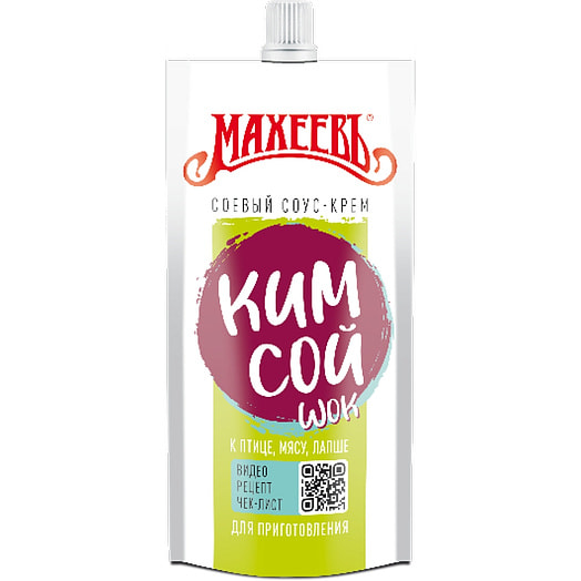 Соевый соус-крем Кимсой 140мл дой-пак АО Эссен продакшн АГ Россия