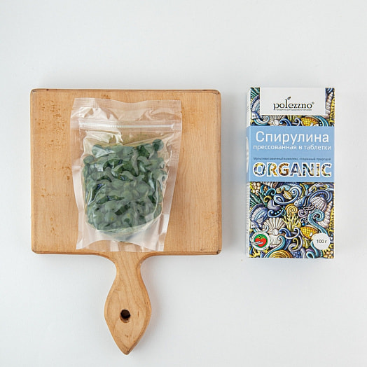 Спирулина прессованная 100г ООО ТД Глобус Россия