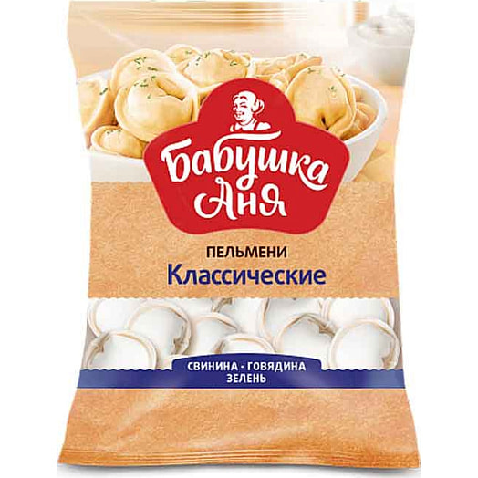 П/ф в тесте мясной Бабушка Аня 1кг Классические Беларусь