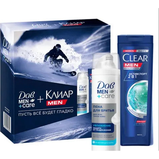 Подарочный набор Dove Men+Care+Clear для него Unilever Россия