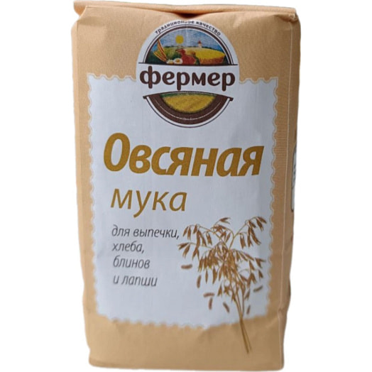 Мука Овсяная 500г ООО БерталСервис Беларусь