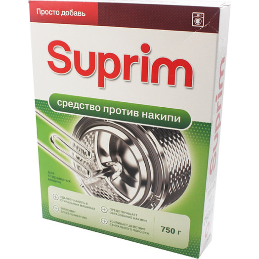 Suprim Средство против накипи для стиральных машин 750г 3,48 Беларусь