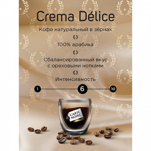 Кофе CARTE NOIRE CREMA 230г жареный молотый Якобс ДАУ Эгбертс РУС Россия JDE