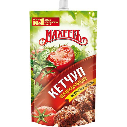 Кетчуп Махеевъ Шашлычный 300г дой-пак первой кат. Россия