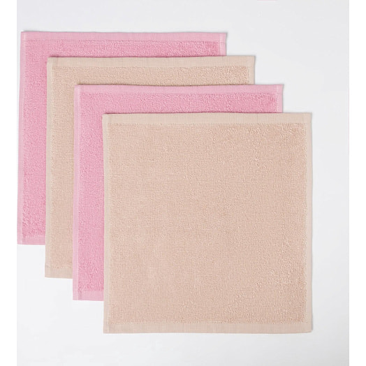 Набор махровых декор салфеток Love 30*30см 4шт арт.5516714 Россия