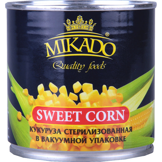 Кукуруза сахарная Микадо 425г ж/б Китай