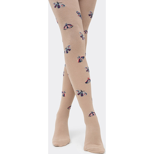 Колготки детские р-р 116-122 капучино арт.B2-21700K-1 ООО Марк Формэль Беларусь Mark Formelle